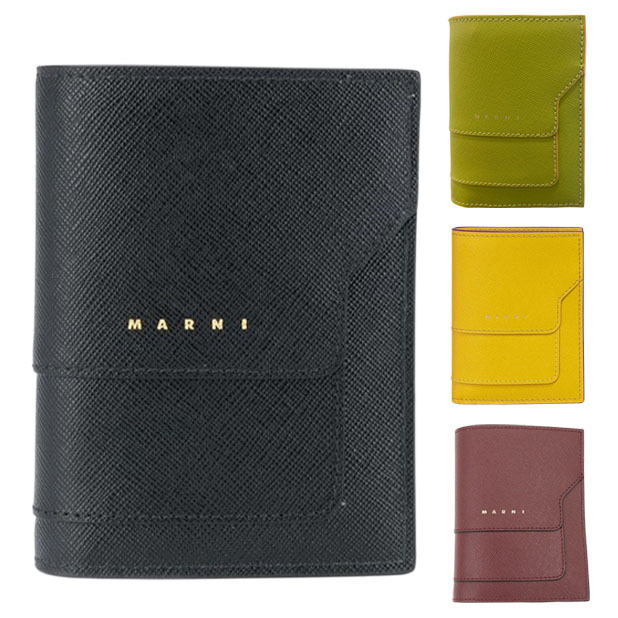 マルニ★サフィアーノ 二つ折り財布