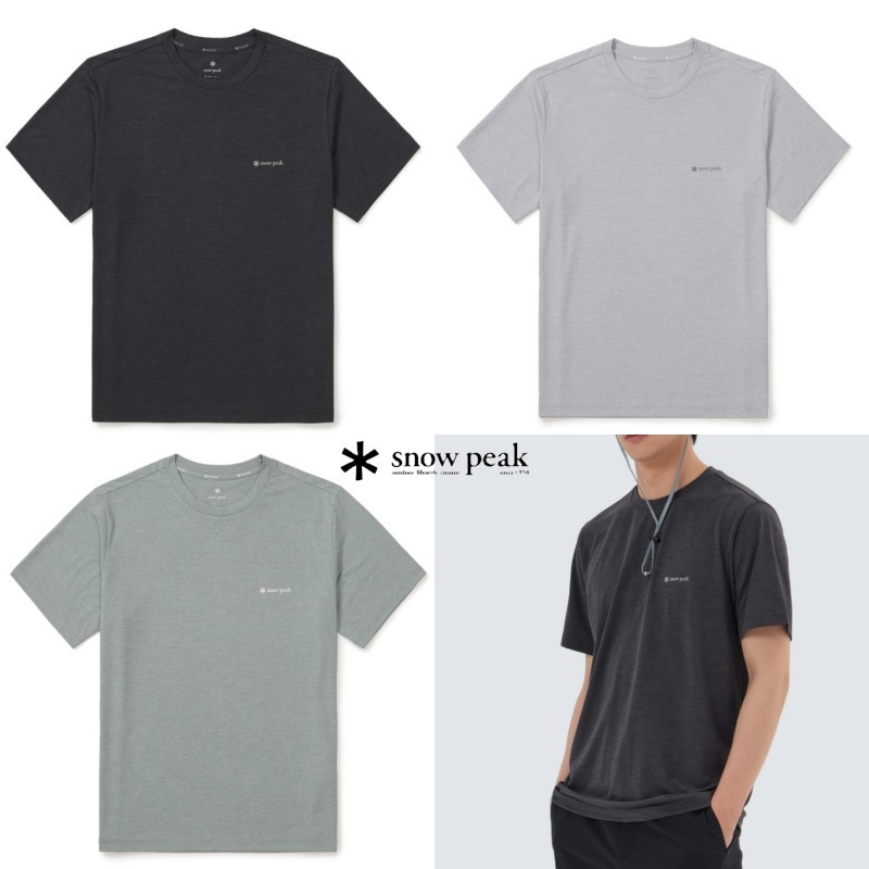 snow peak Aerocool Tanigawa Tシャツ 2colors