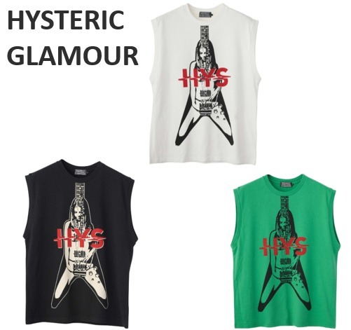 ユニセックス ヒステリックグラマー ノースリーブTシャツ