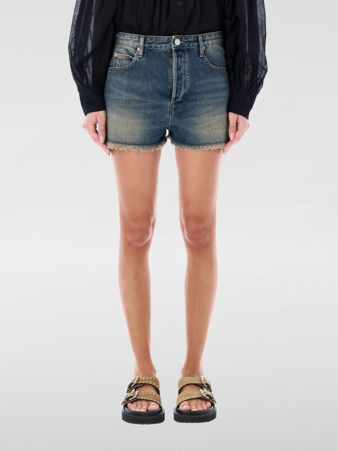 ショートパンツ ISABEL MARANT Woman Short Blue SH0001FAB1H04I 30FB