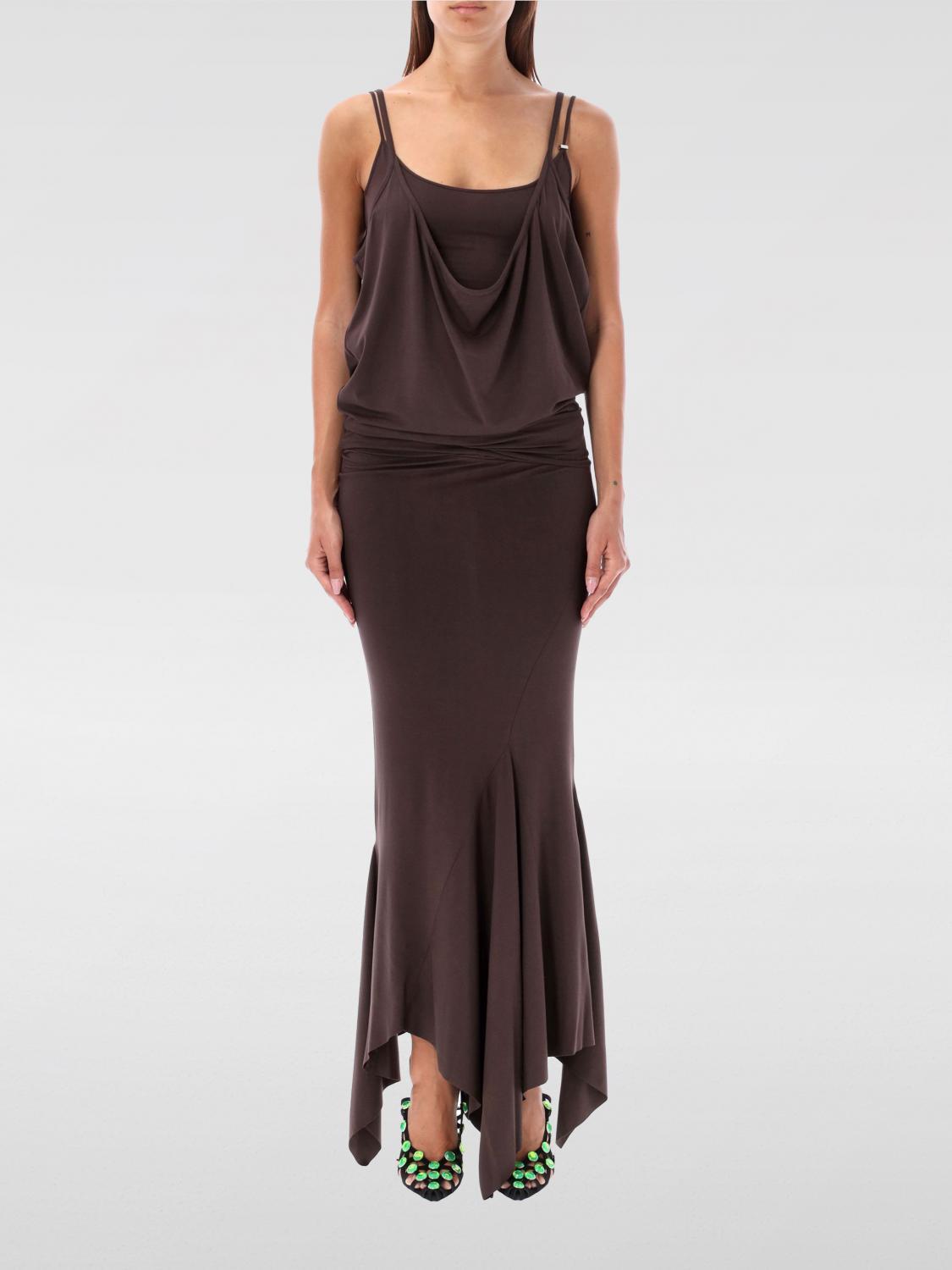 ワンピース THE ATTICO Woman Dress Brown 247WCM121J045 204