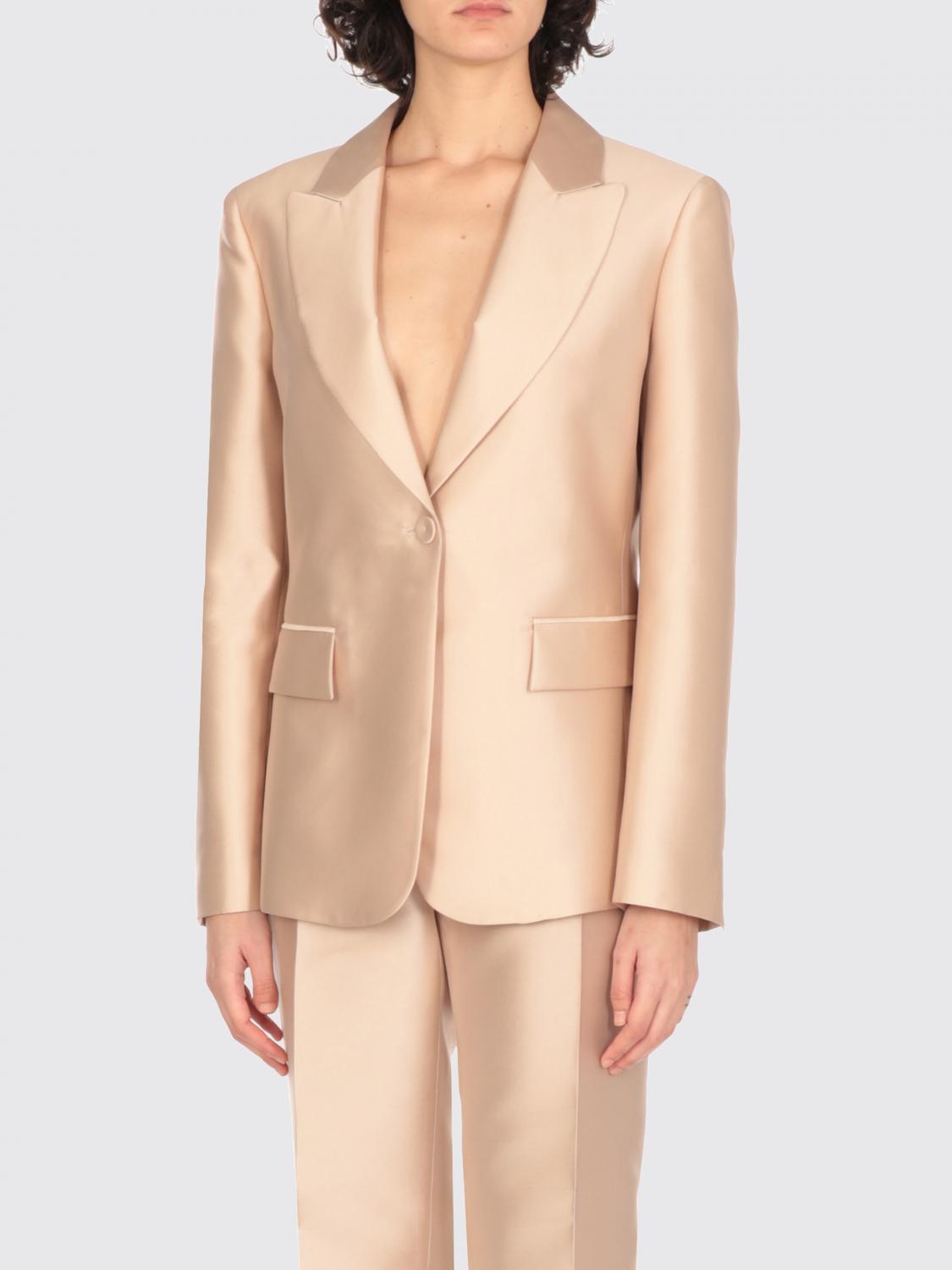 アウターその他 A FERRETTI Woman Blazer Ivory 05131625 0005
