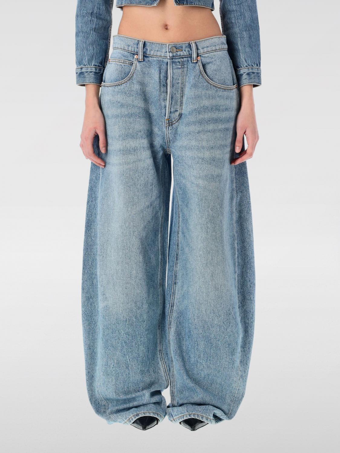 デニム・ジーパン ALEXANDER WANG Woman Jeans Denim 4DC2244264 468A