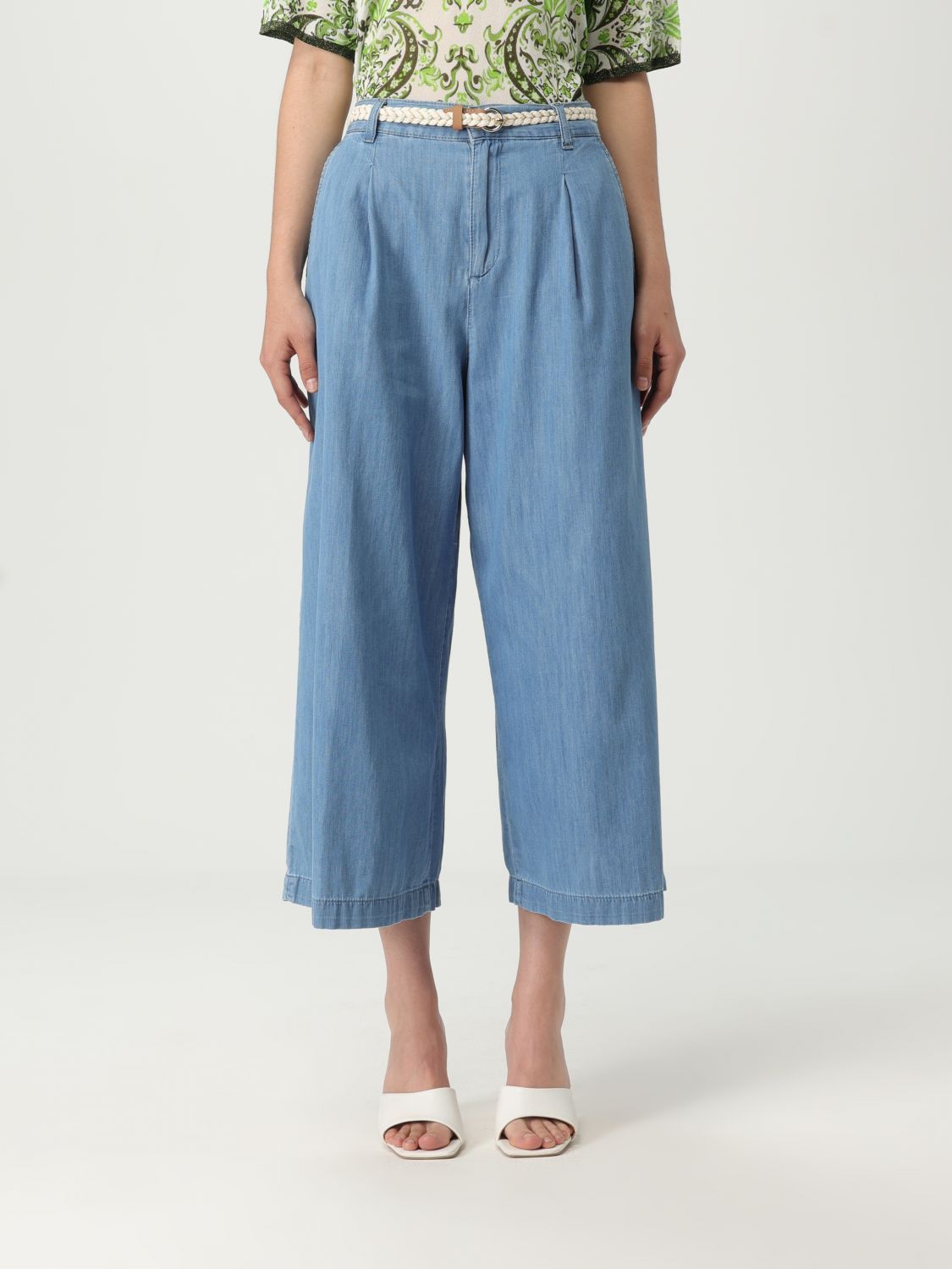 デニム・ジーパン LIU JO Woman Jeans Blue UA5213D3202 78832