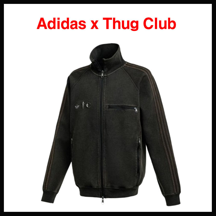 【ADIDAS X THUG CLUB】 TRACK TOP BLACK