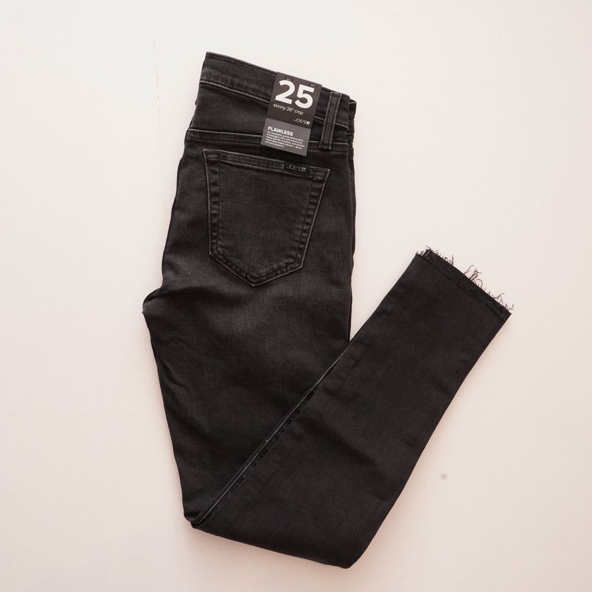 在庫有即発 JOE'S JEANS ジョーズジーン カットオフジーンズ 黒