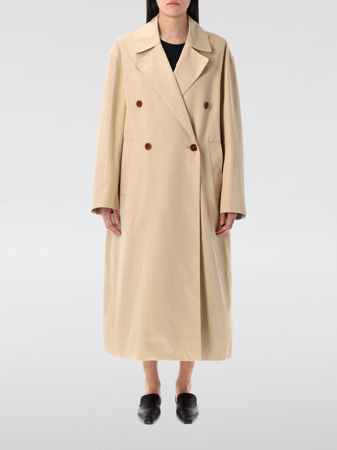 コート LOW CLASSIC Woman Coat Beige LW251TC02BE 0269