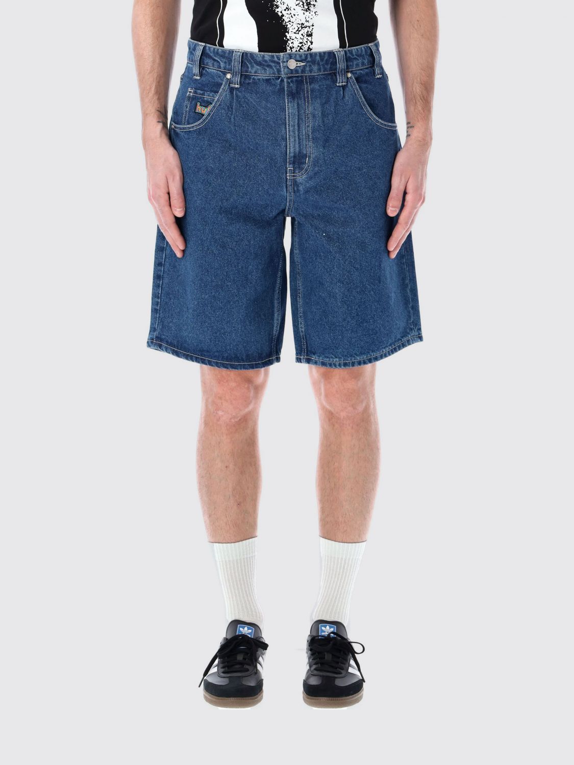 ハーフ・ショートパンツ HUF Men Short Indigo PT00317 STWIG