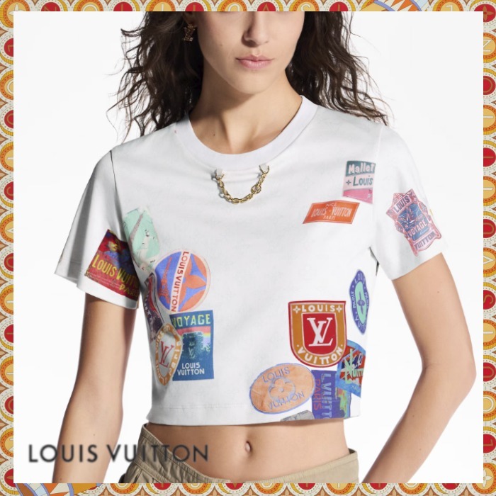 Louis Vuitton《マヒナ パッチプリント クロップトップ》直営店