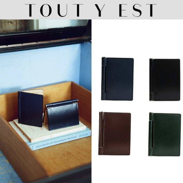 【TOUT Y EST】 PORTE CARTES PAUMELLE 4色