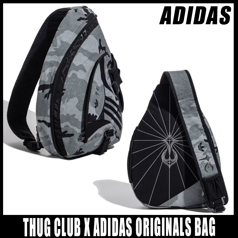 ◆コラボ商品◆THUG CLUB X ADIDAS BAG BLACK◆正規品◆関税込◆