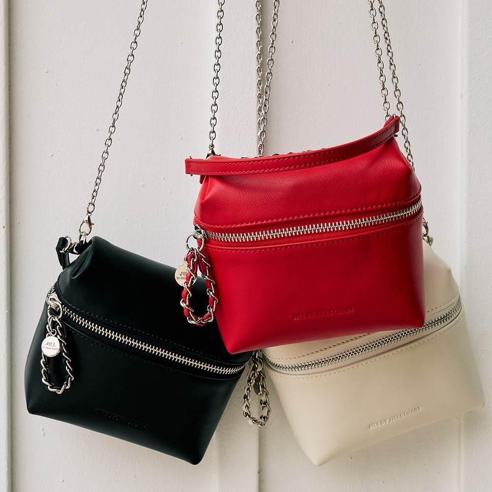 ★JILLSTUART★ [Estella] Black Mini Crossbody Bag (JLBA4E160