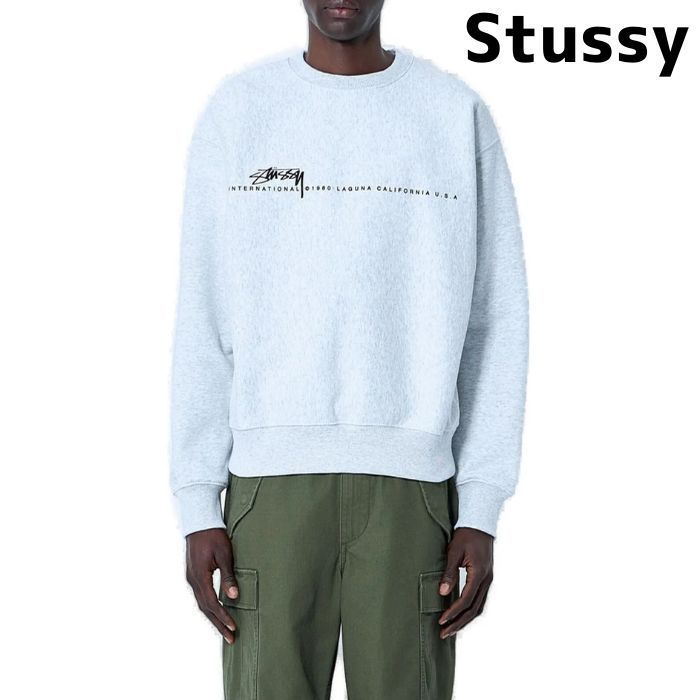 STUSSY Smooth 80 Crew スウェットシャツ