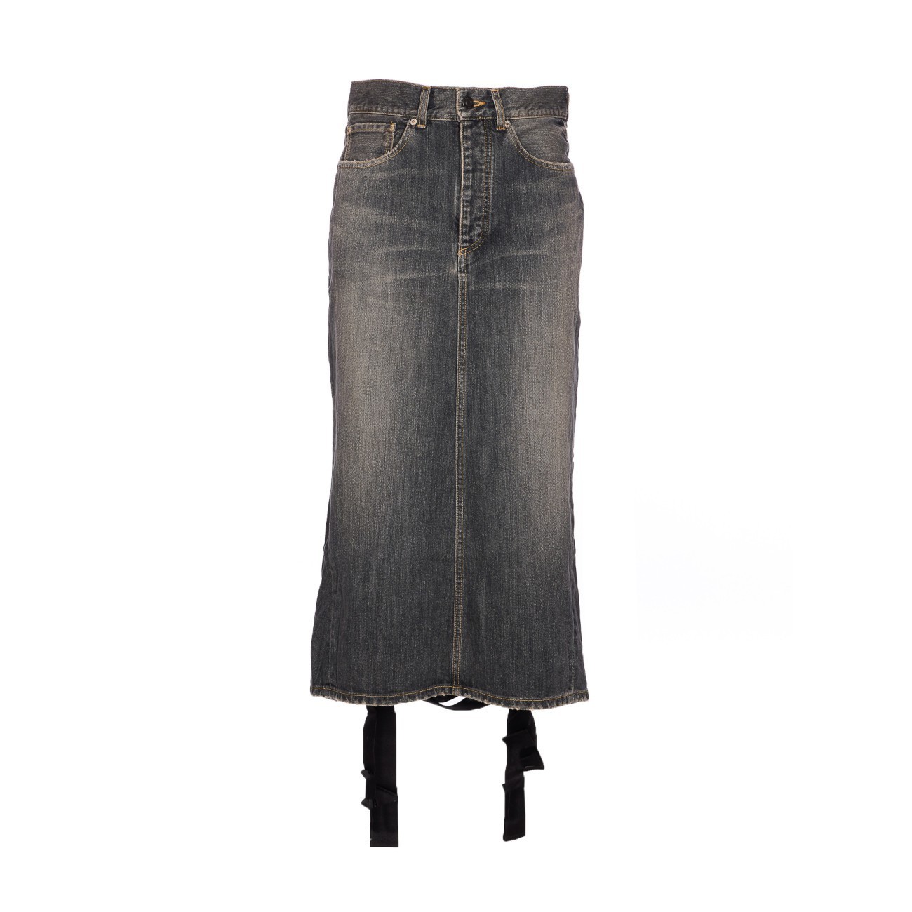 スカート BALENCIAGA LACE-UP SKIRT