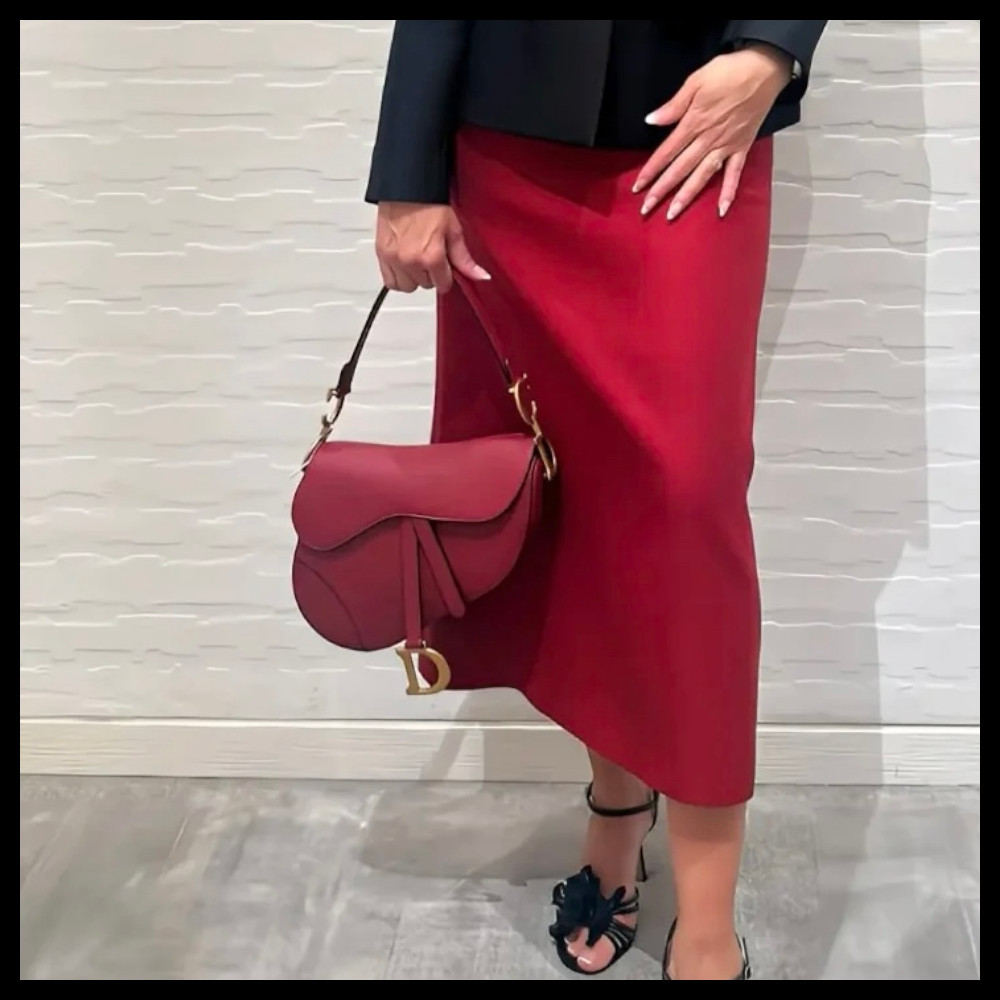 【限定カラーで即お洒落♪】Dior★サドルショルダーバッグ