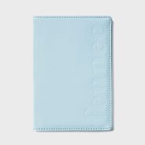 Fennec(フェネック) パスポートケース・ウォレット ★Fennec★ CRINKLE PASSPORT CASE  CANDY BLUE