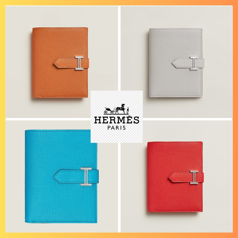 【HERMES】ベアン コンパクトウォレット 二つ折財布