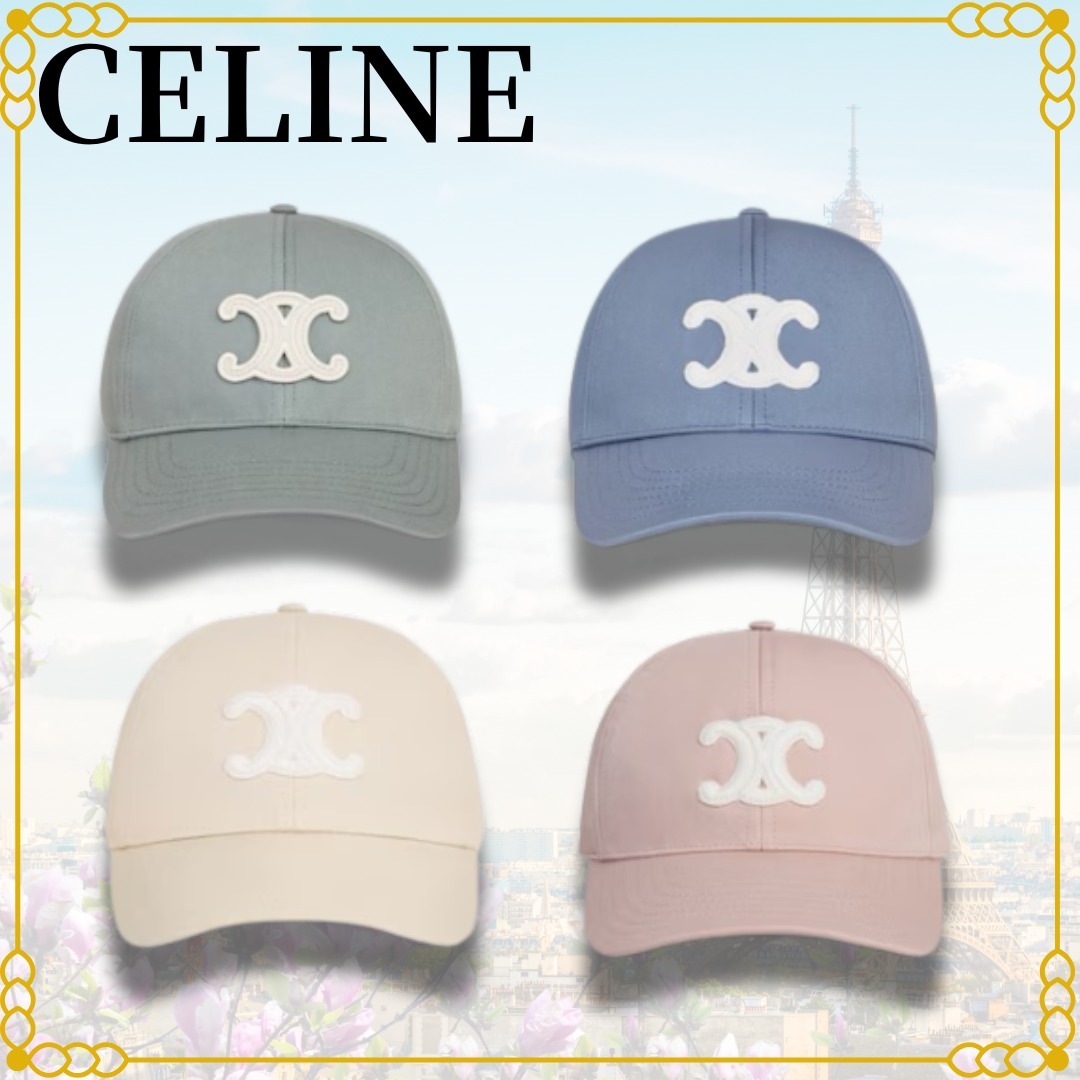 新作☆直営店 CELINE トリオンフ ベースボールキャップ