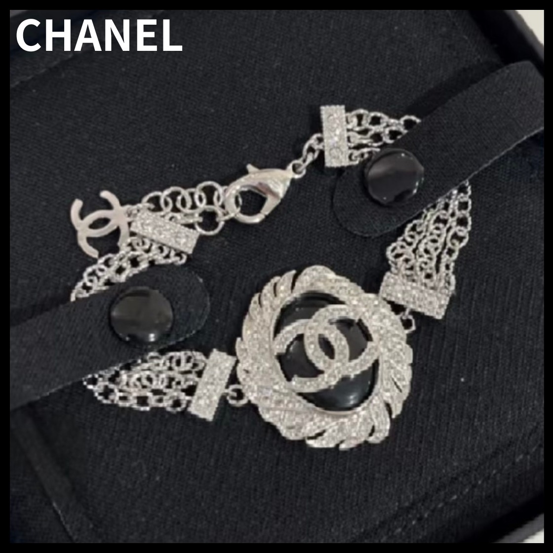 輝くストーンが手元を煌びやかに♪【CHANEL】25S ブレスレット