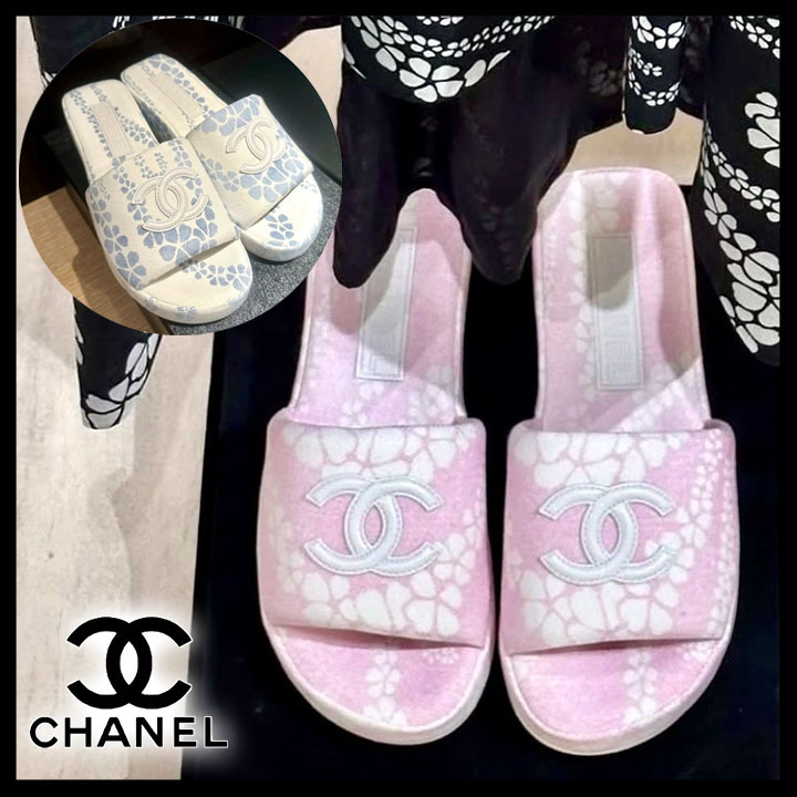 【足元を華やかに♡】CHANEL ココビーチ サンダル