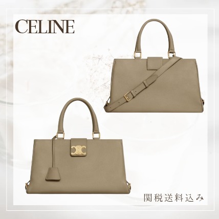 【CELINE】ミディアム アポリーヌ バッグ カーキ