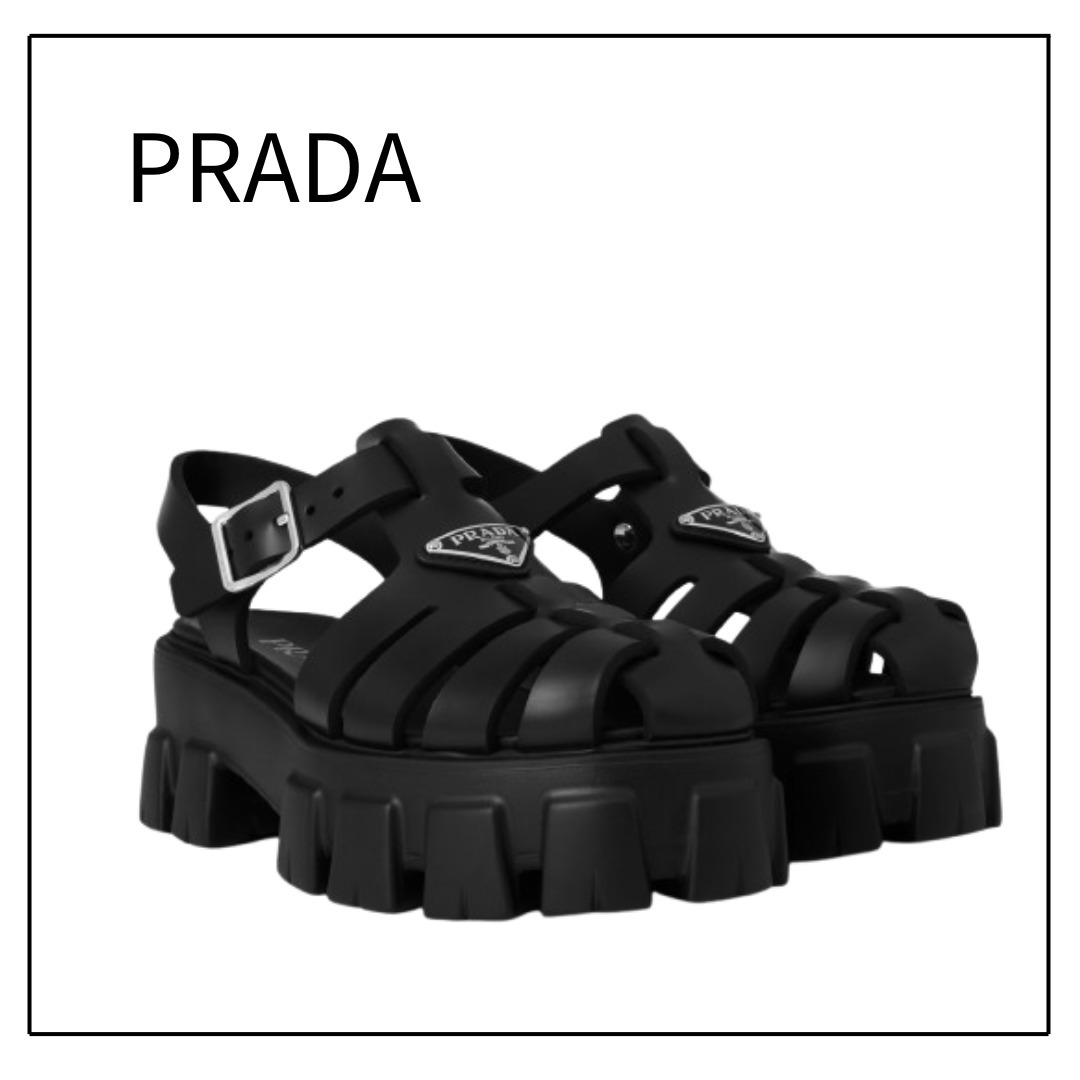 【関税送料込み】PRADA ラバーサンダル
