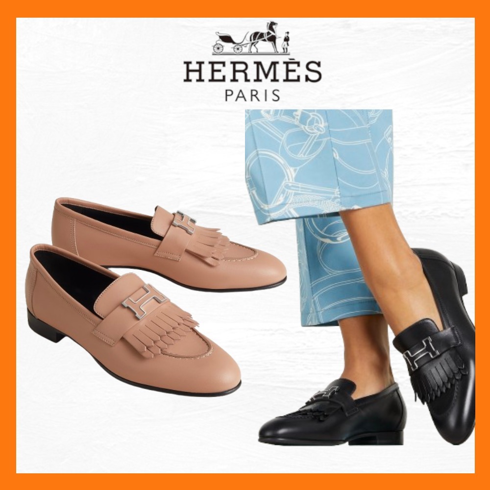洗練された佇まいを演出 HERMES Mocassins  ローファー