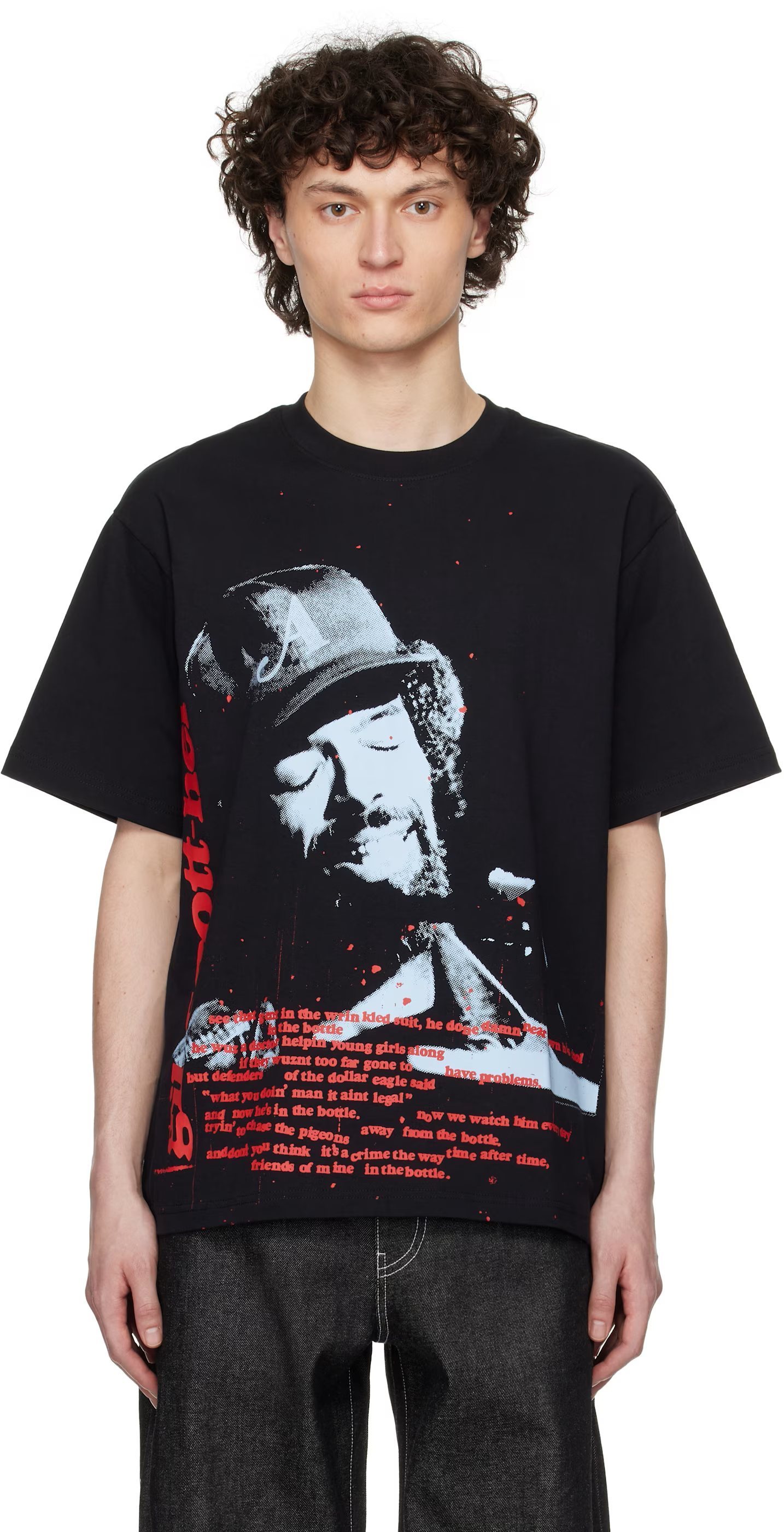 ★Awake NY★ ブラック Gil Scott-Heron Icon Tシャツ