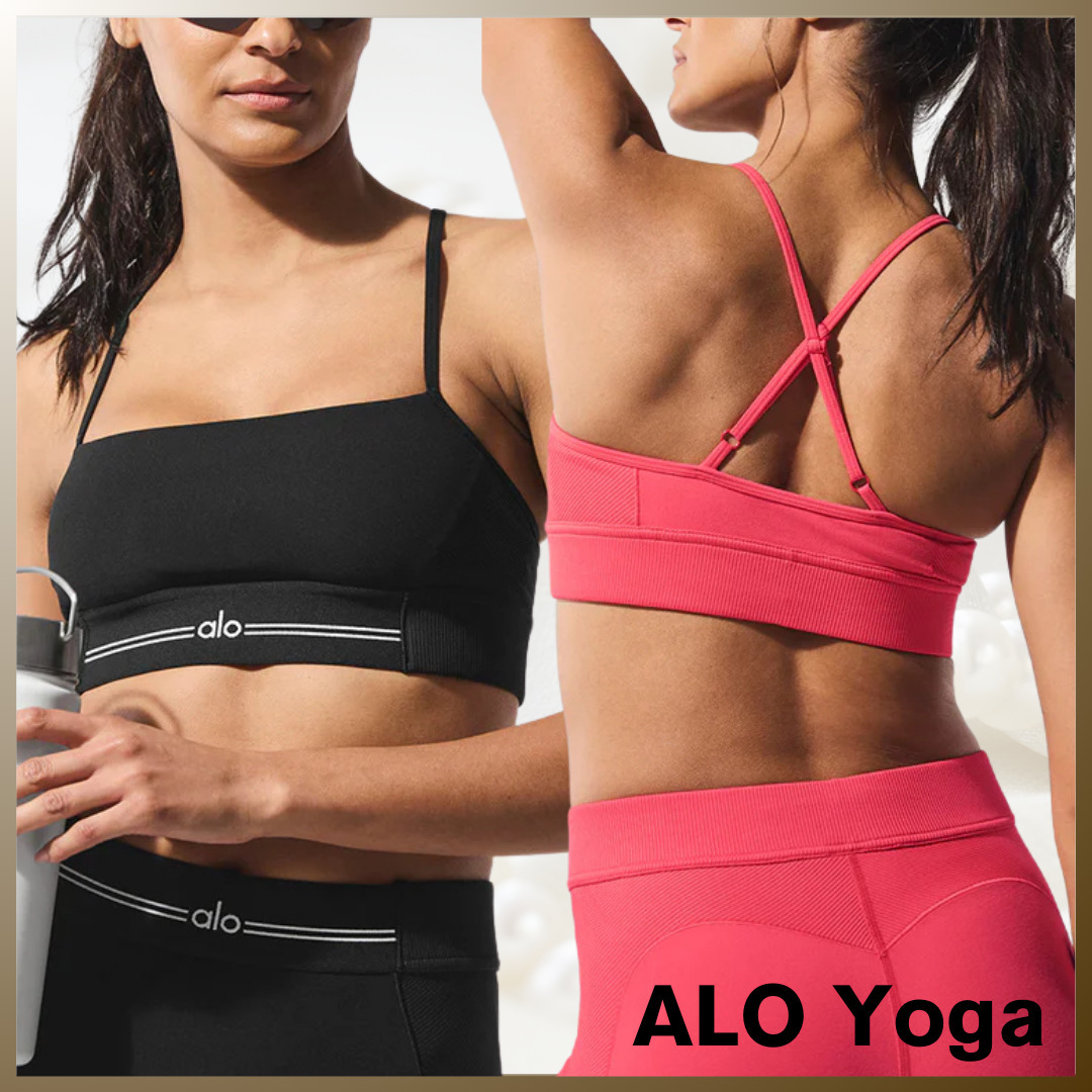 ALO Yoga ◆アロ ロゴ ソフト リレーブラ