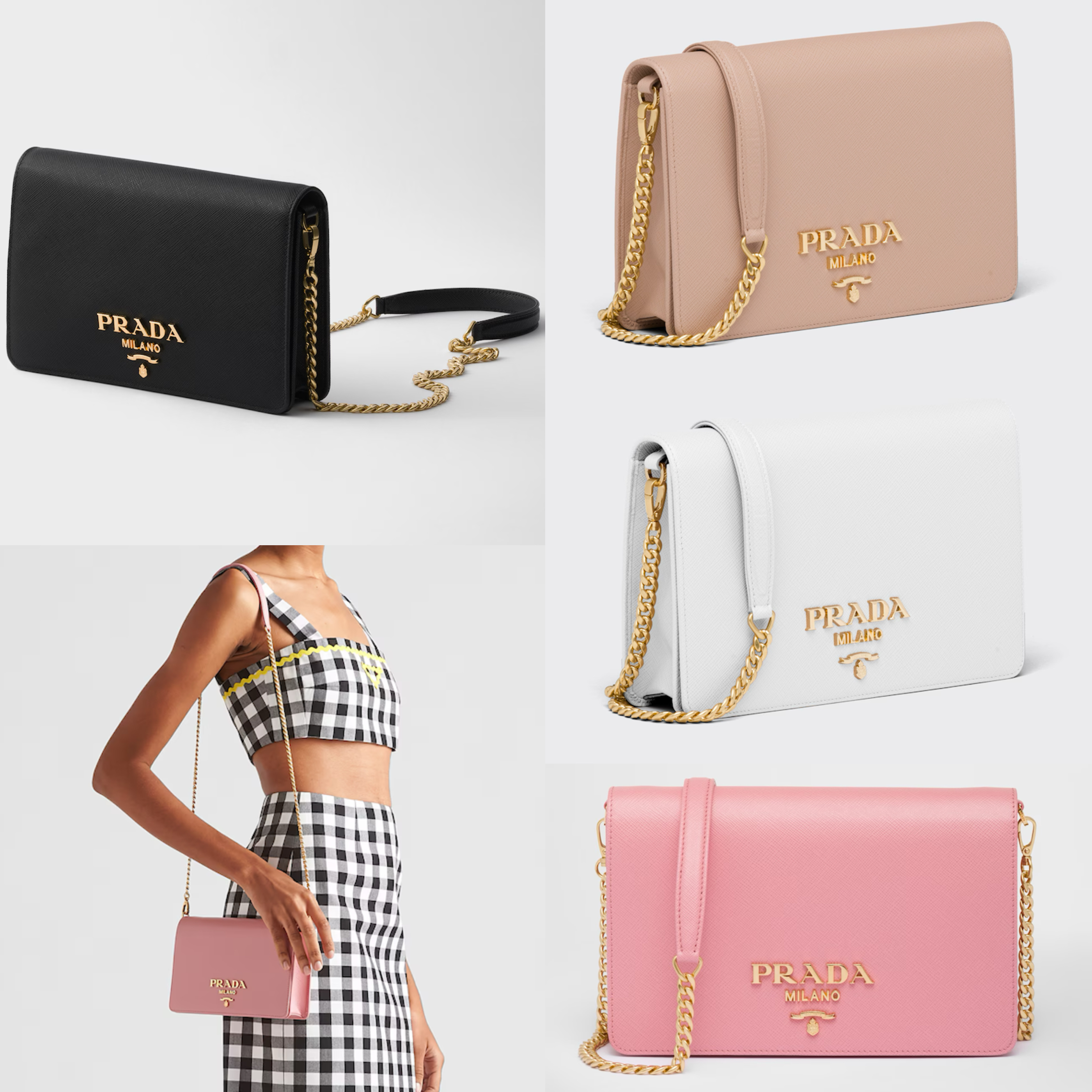 PRADA【入手困難】★Saffiano★MINI ショルダーバッグ★全色