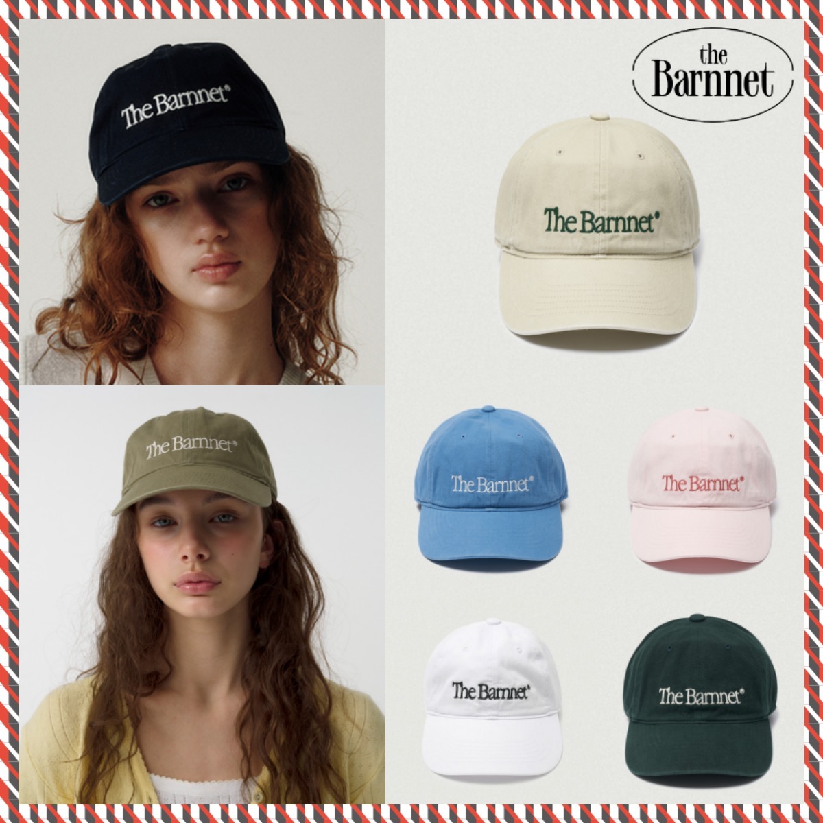 【the Barnnet】Logo Ball Cap