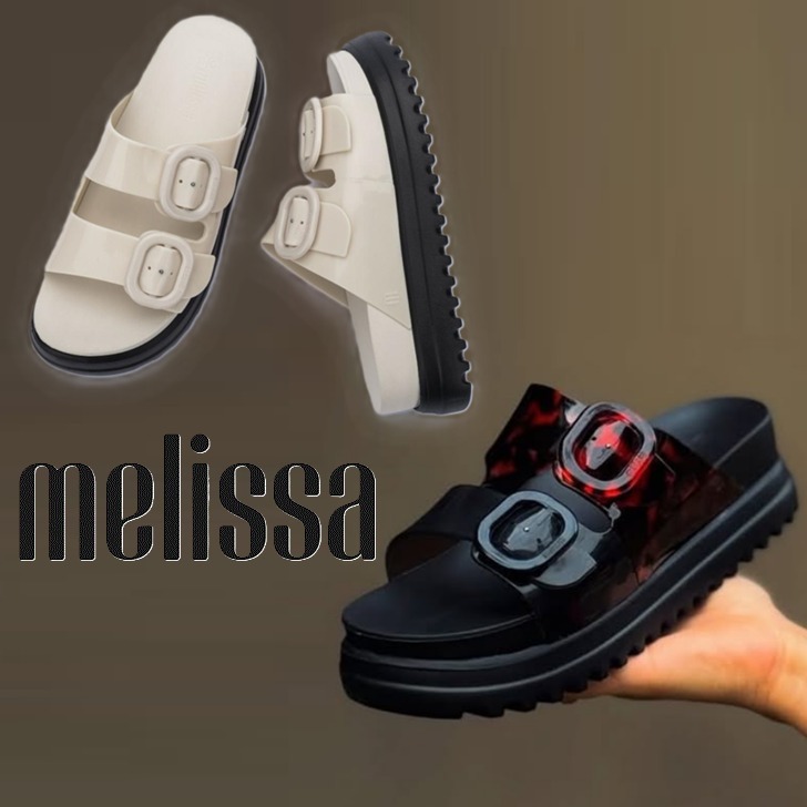 Melissa 追跡付/送料込 足にフィット厚底プラットフォーム