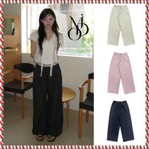 【MODIMOOD】NYLON BANDING WIDE PANTS