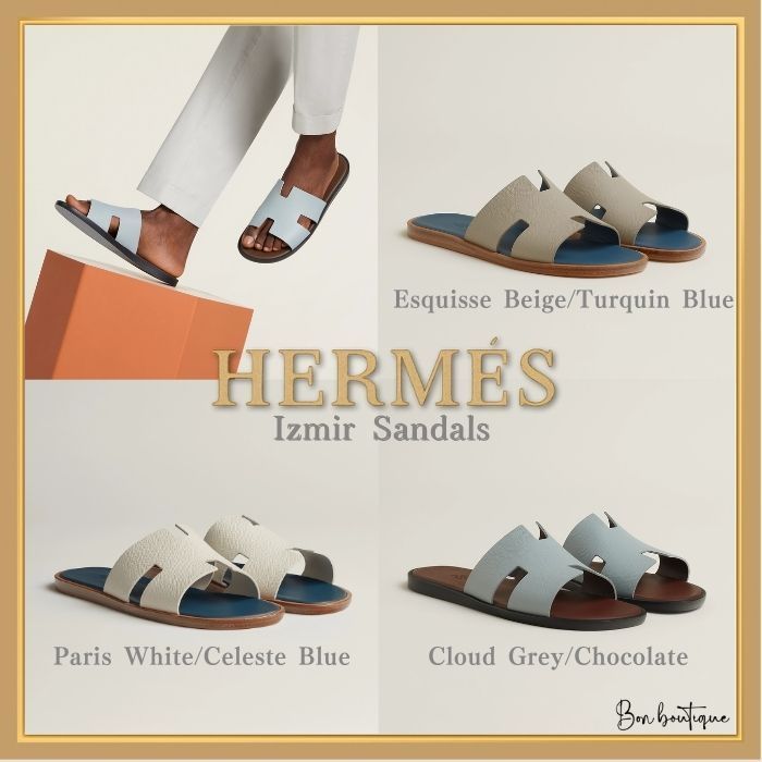 【大人の余裕を足元に】HERMES Izmir サンダル