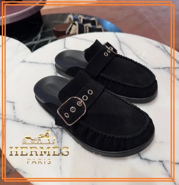 大き目バングル【HERMES】履きやすいサボ