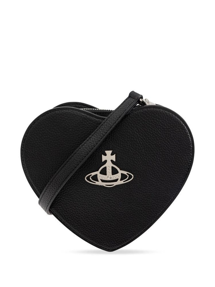 バッグ・カバンその他 VIVIENNE WESTWOOD WOMEN Louise Heart Crossbody Bag Black
