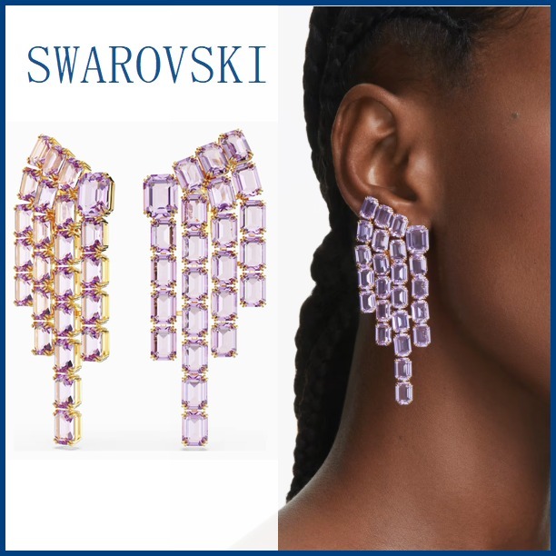 【SWAROVSKI】クリップイヤリング 純正箱付き