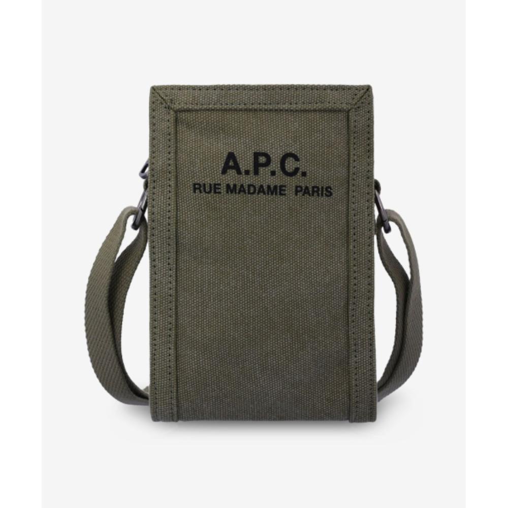 トートバッグ A.P.C. RECUPATION POUCH CROSS BAG KHAKI CODBMH61931JAA CODBM