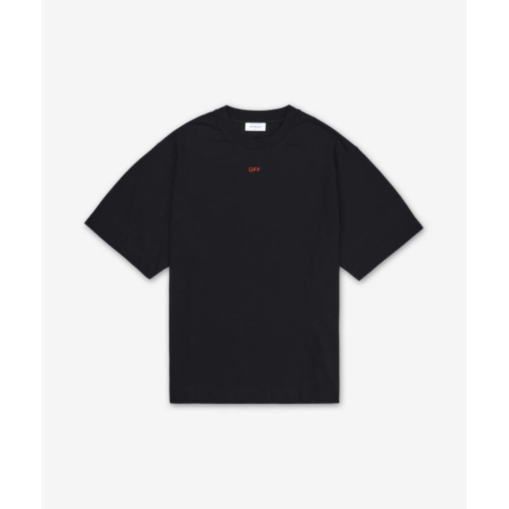 Tシャツ・カットソー Off-White Stamp Skate Short Sleeve T-Shirt Black OMAA120F24J
