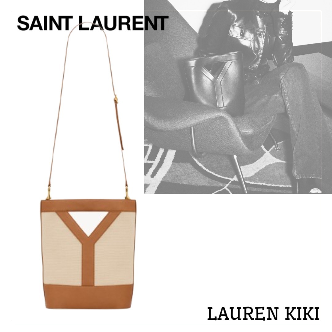 春夏に♪【Saint Laurent】Y スモールバケット バッグ 直営買付