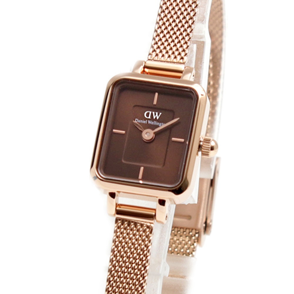 Daniel Wellington 腕時計 QUADRO MINI MELROSE AMBE DW00100649
