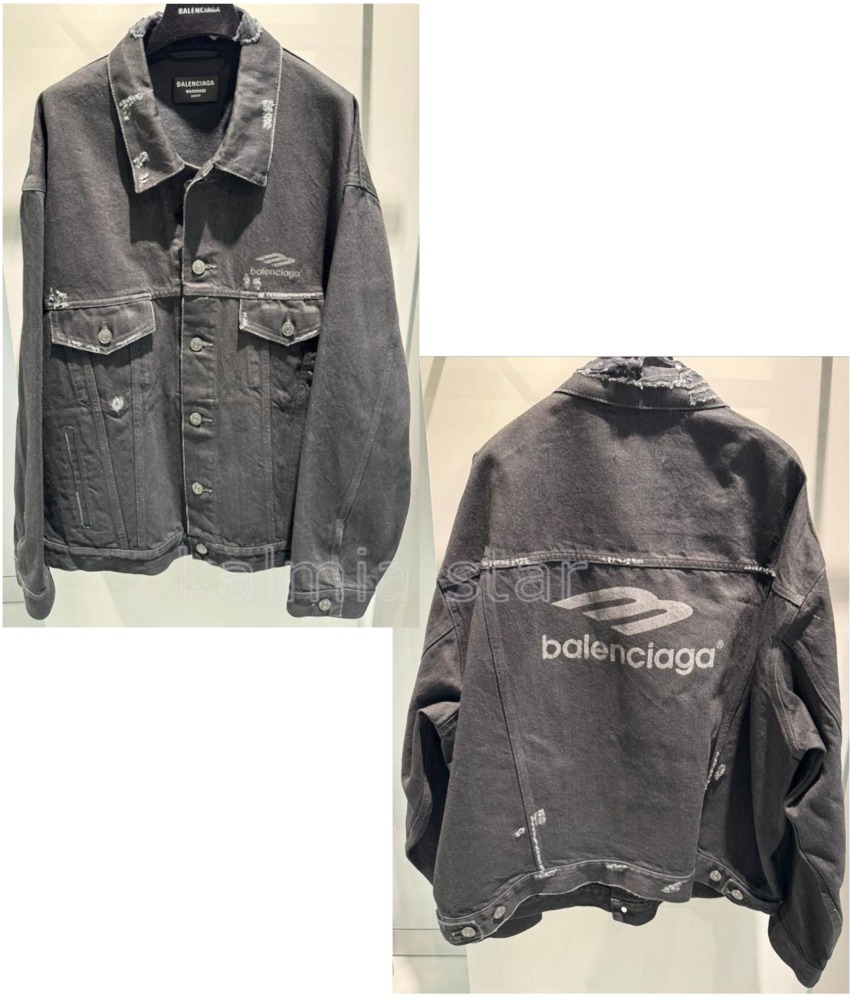 ●送料込●BALENCIAGA●3B Sports Icon デニムジャケット