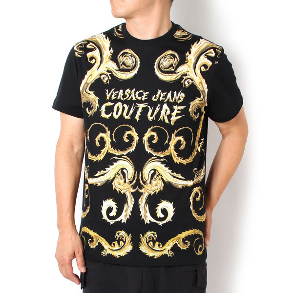 ヴェルサーチ ジーンズ VERSACE JEANS スリムフィット Tシャツ