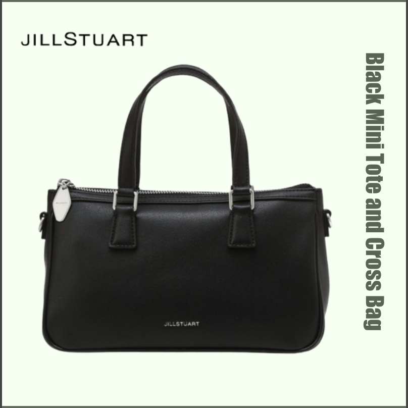 ★Jill Stuart★ブラック ミニトート兼 クロスバッグ