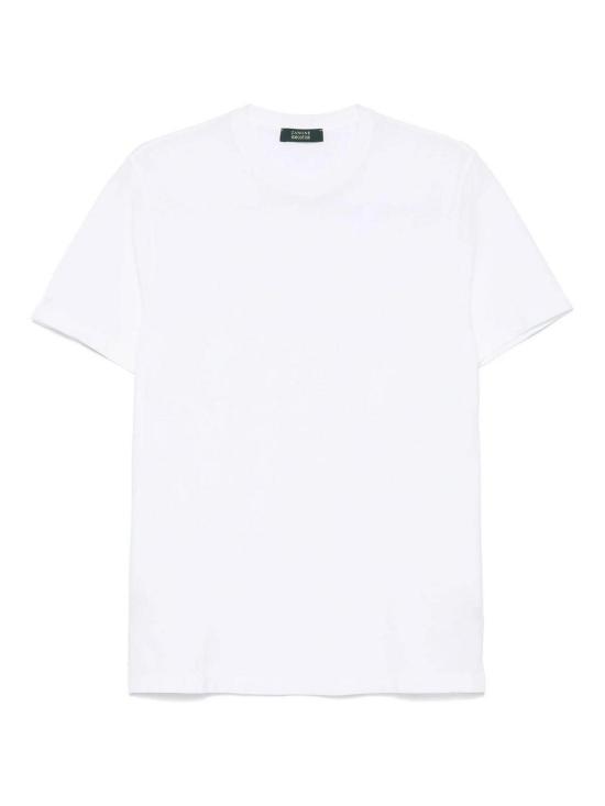 Tシャツ・カットソー ZANONE Men T Shirts 815194ZG380Z0001 White