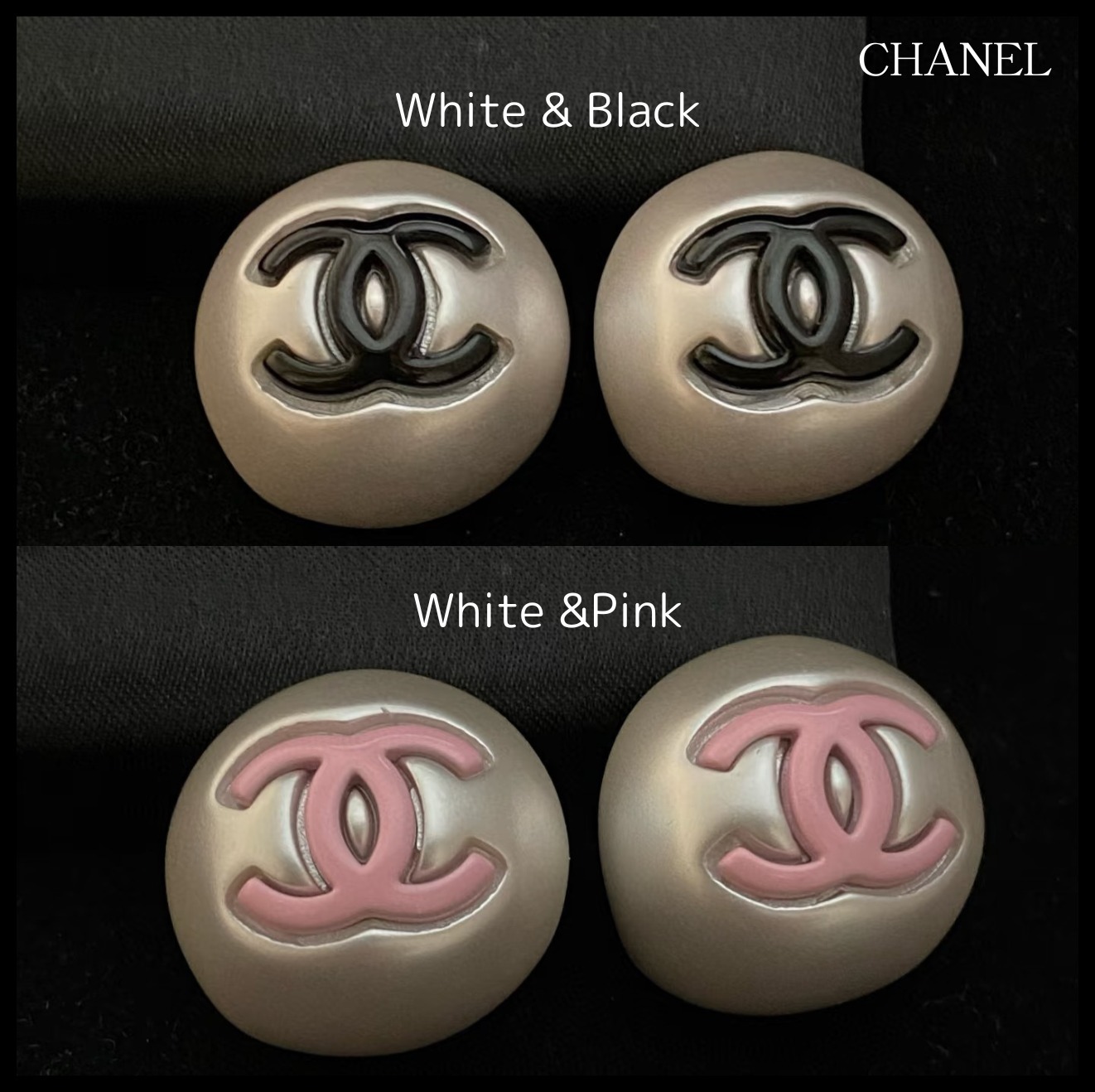 【レア商品】CHANEL レディース ピアス メタル ロゴ
