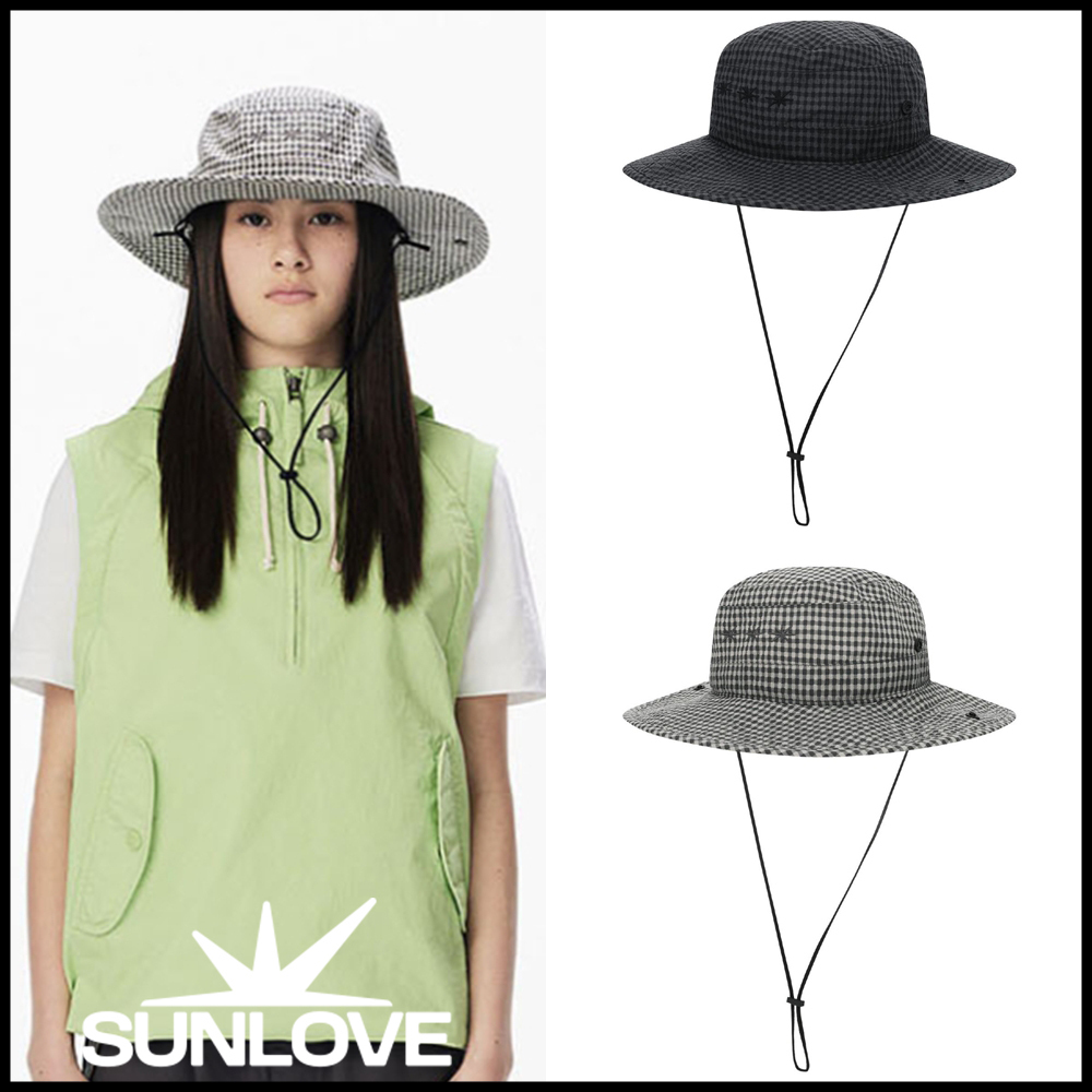 SUNLOVE ■ Grid Pioneer Bucket Hat