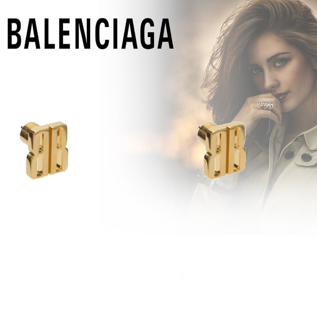 正規店買付【BALENCIAGA】ナノ XS ゴールド スタッドピアス