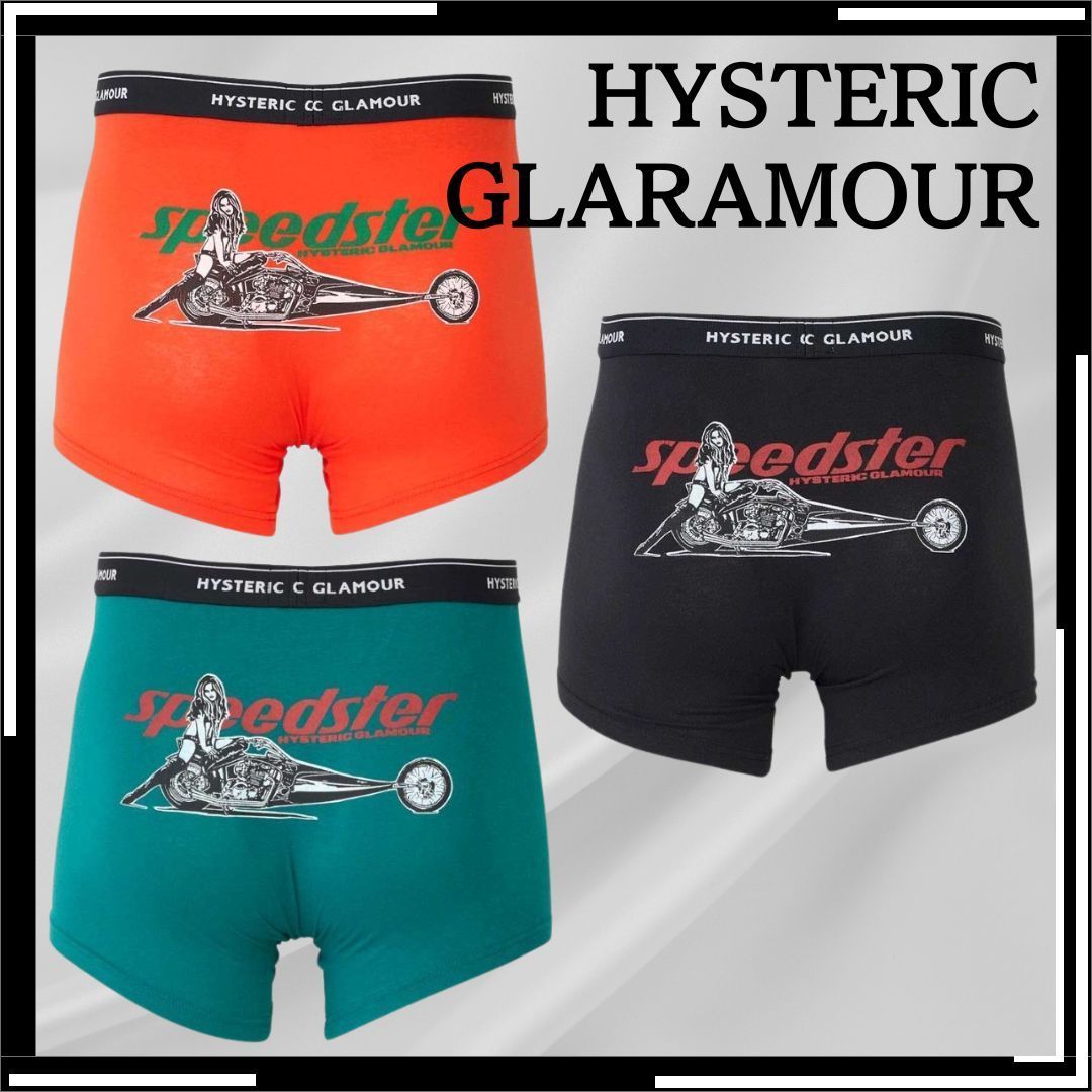 すぐ届く【HYSTERIC GLARAMOUR】ボクサーブリーフ SPEEDSTER