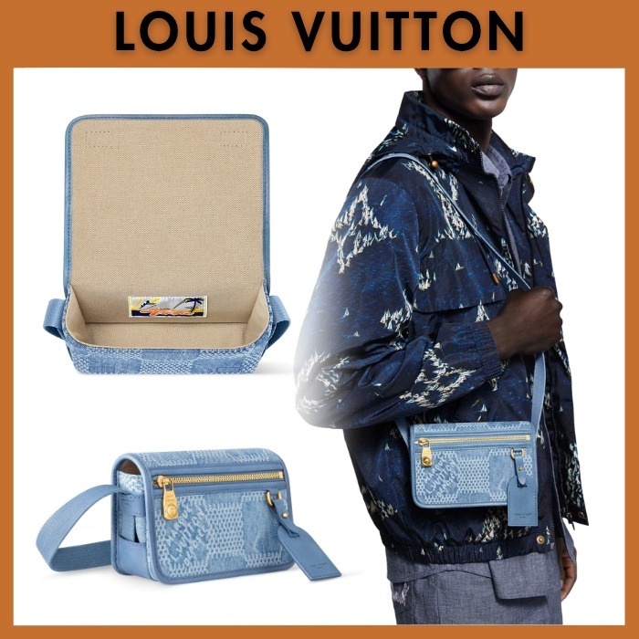 洗練3Dデニム☆LOUIS VUITTON☆ボスフォール ウォレットバッグ
